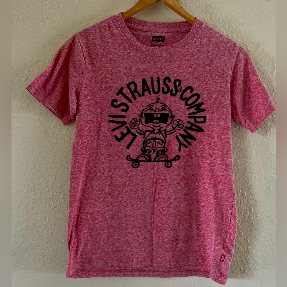 ❣️2/$25❣️ LEVIS STRAUSS & COMPANY kid’s graphic T-shirt | MEDIUM